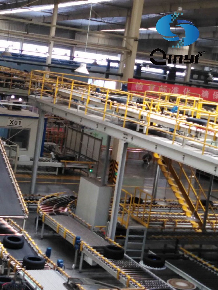 項目硫化溝輪胎輸送線